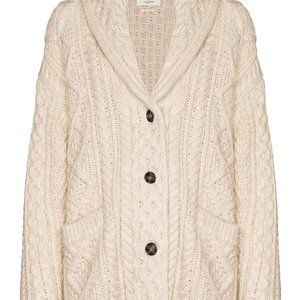 Isabel Marant Étoile Regan cable-knit cardigan